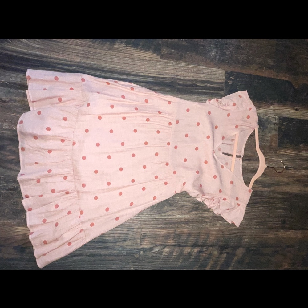 Cute polka dot boutique dress